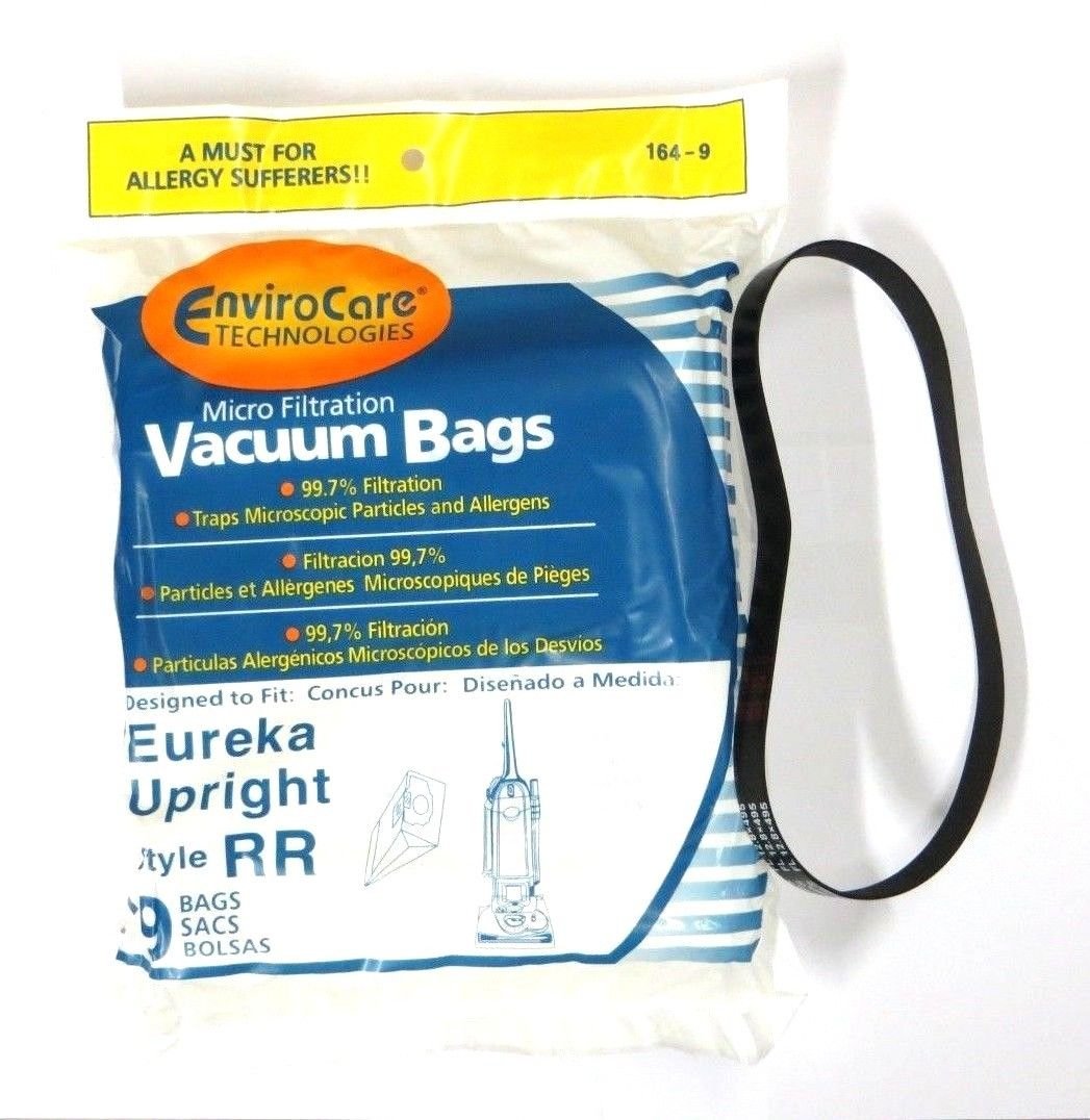 Bolsas para Eureka 4800 Smartvac EnviroCare y correa para limpieza profunda del hogar