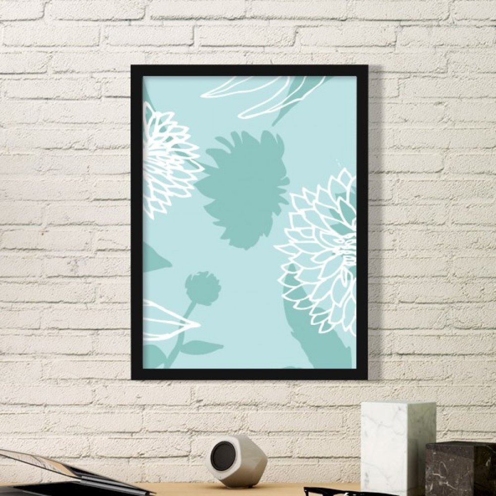 Cadre photo rectangle en bois noir DIYthinker pour décoration maison