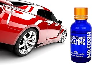 MR FIX? Combo of High Gloss Orignal Ceramic Car Coating Kit, Anti-scratch Car Polish Exterior Care Paint Sealant 9H Hardness 30ML (1Pcs) Compatible with Petra