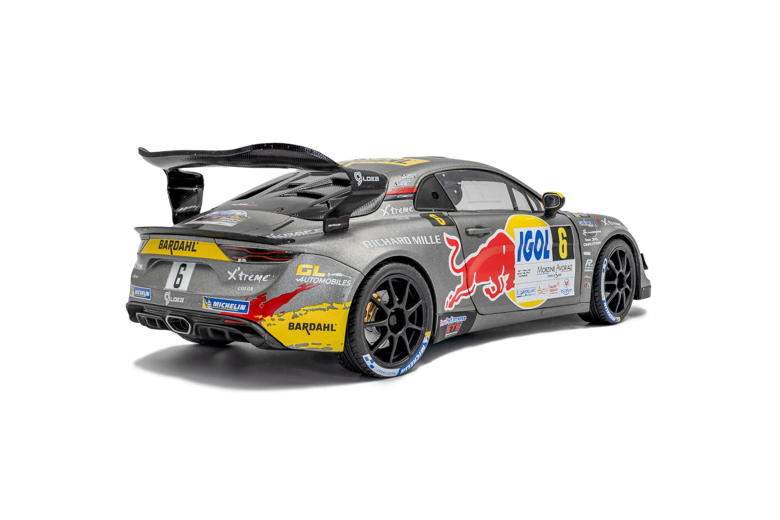 Solido 1:18 Alpine A110 RGT+ #6 szary