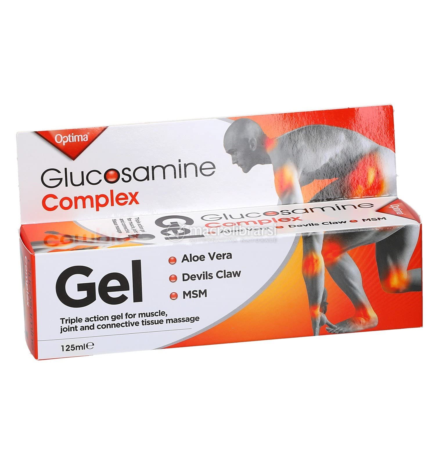 Glucosamin Gelenk Komplex Gel 125ml X 2 (Packung von 2)