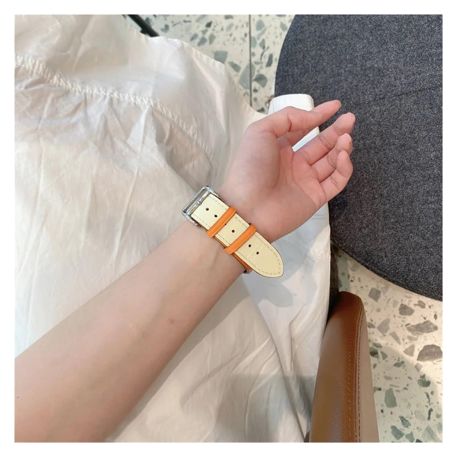 VELORE Pętla retro dla Huawei Watch Fit 3 Pasek włoska skórzana bransoletka z krowienia Opaska na rękę Szybki zamiennik pasmowe pasma obserwacyjne dla Huawei Fit 3 Fit 2 Watch Band