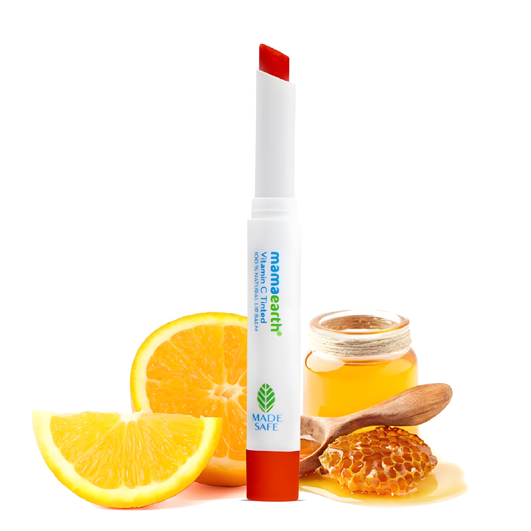MAMAEARTH Vitamin C Tinted Lip Balm - 2 G