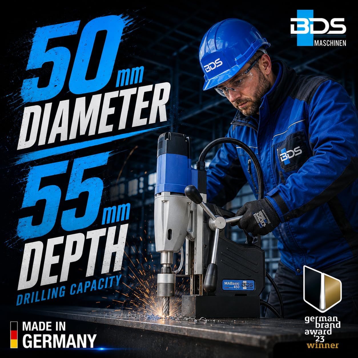 BDS Trapano magnetico MABasic 450, 230 V