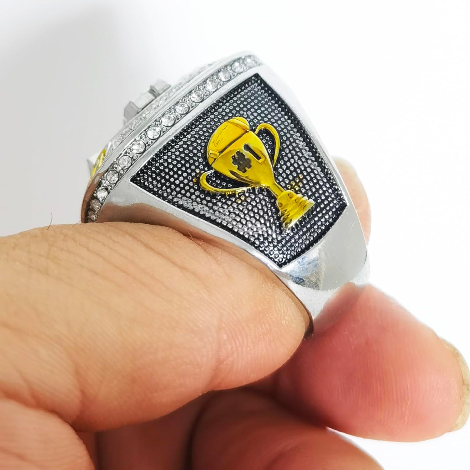 Fantasy Football Championship Ring 2025 Award Prize Trophy Sports Winner FFL Champion Ring