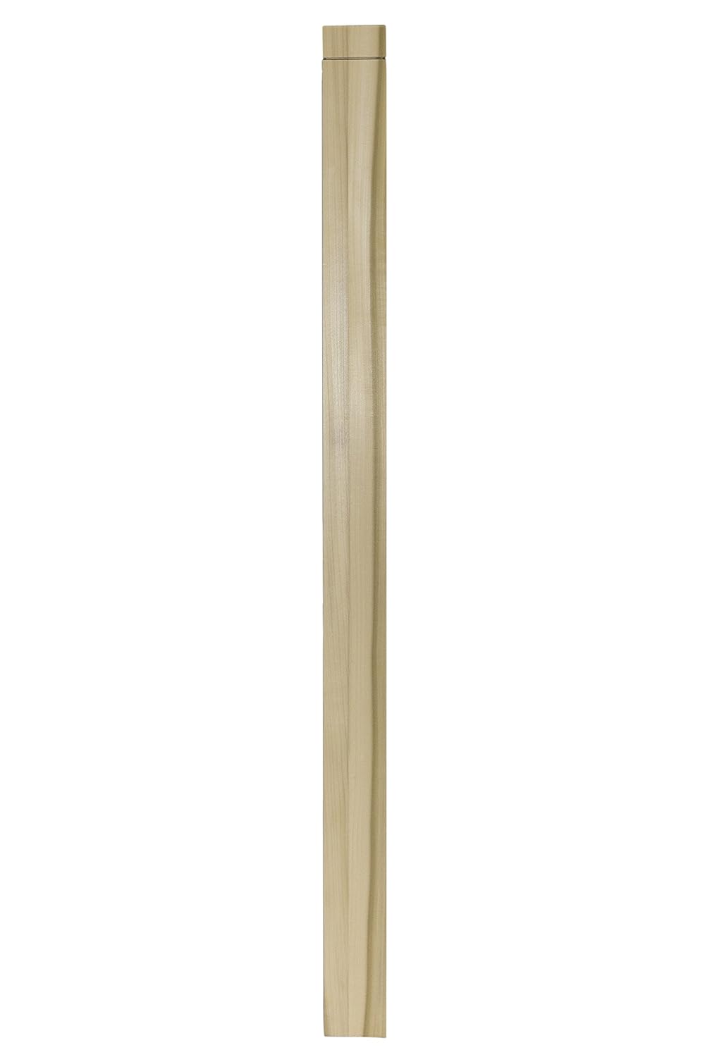 350N - Notched Newel - 3 1/2" x 48" - Clean Routed Design (Red Oak)