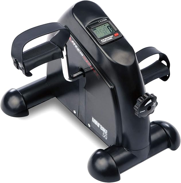 Ultrasport Mini Bike, Compact Exercise Bike, Arm And Leg Exerciser, Pedal Exerciser Ideal For Seniors