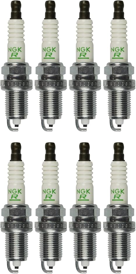 NGK Set of 8 V-Power Spark Plugs For BMW E60