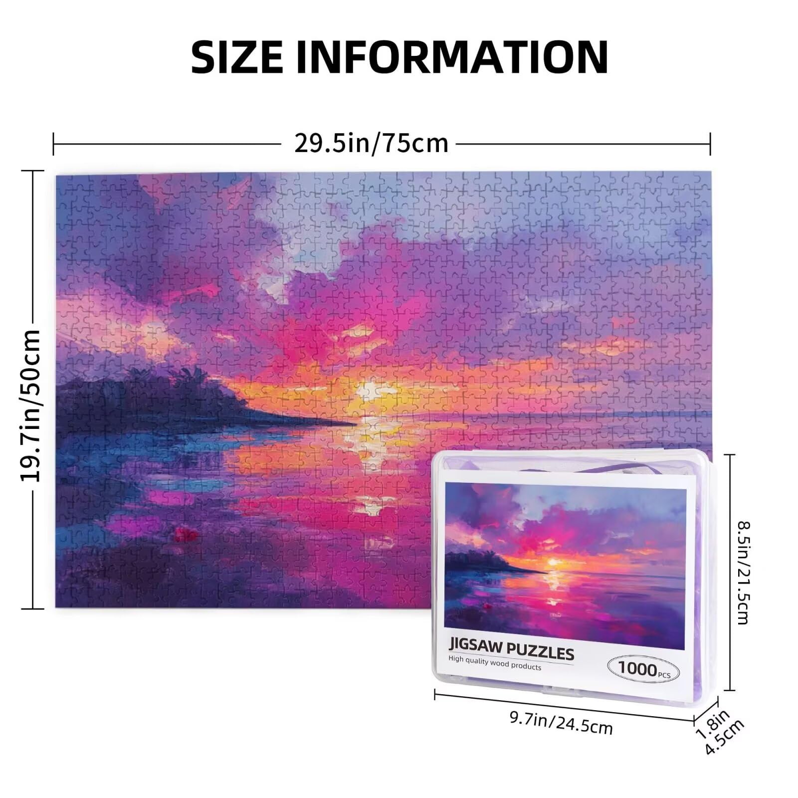 Puzzle abstrakcyjne, 6000 elementów, fantastyczne puzzle dla dorosłych, z pudełkiem na prezent, "zrób to sam", duże drewniane puzzle dla dorosłych, gra zręcznościowa dla całej rodziny, prezenty dla