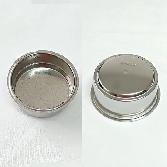 2 Set 51mm Bottomless Coffee Reusable Filters Portafilter for Homix Holder 60mm 15-20Bar for Espresso Coffee Maker Parts
