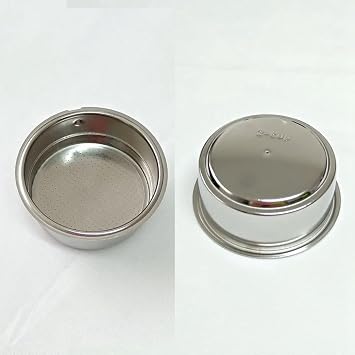 2 Set 51mm Bottomless Coffee Reusable Filters Portafilter for Homix Holder 60mm 15-20Bar for Espresso Coffee Maker Parts