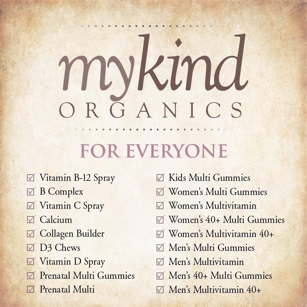 Garden of Life Organic Multivitamin for Women, mykind Organics Womens Multi with Vitamin C, D, Folate, B6, B12, Biotin, Iron, Vegan Whole Food Vitamins for Women, Energy, Skin, Nails