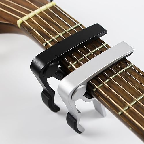 Miniatura 6 de Capo Guitarra Capo Capo para Guitarra Acústica Guitarra Eléctrica Ukelele Capo, Pinza Guitarra Guitarra Cejilla