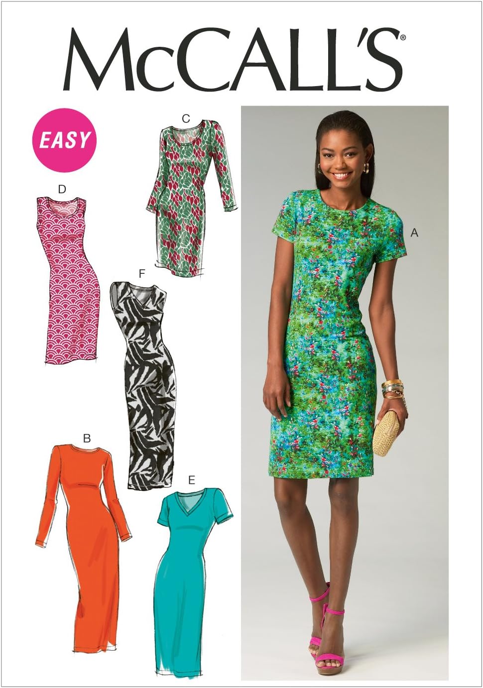 McCall's Patterns 6886 6/8/ 10/12/ 14, Multi-Colour