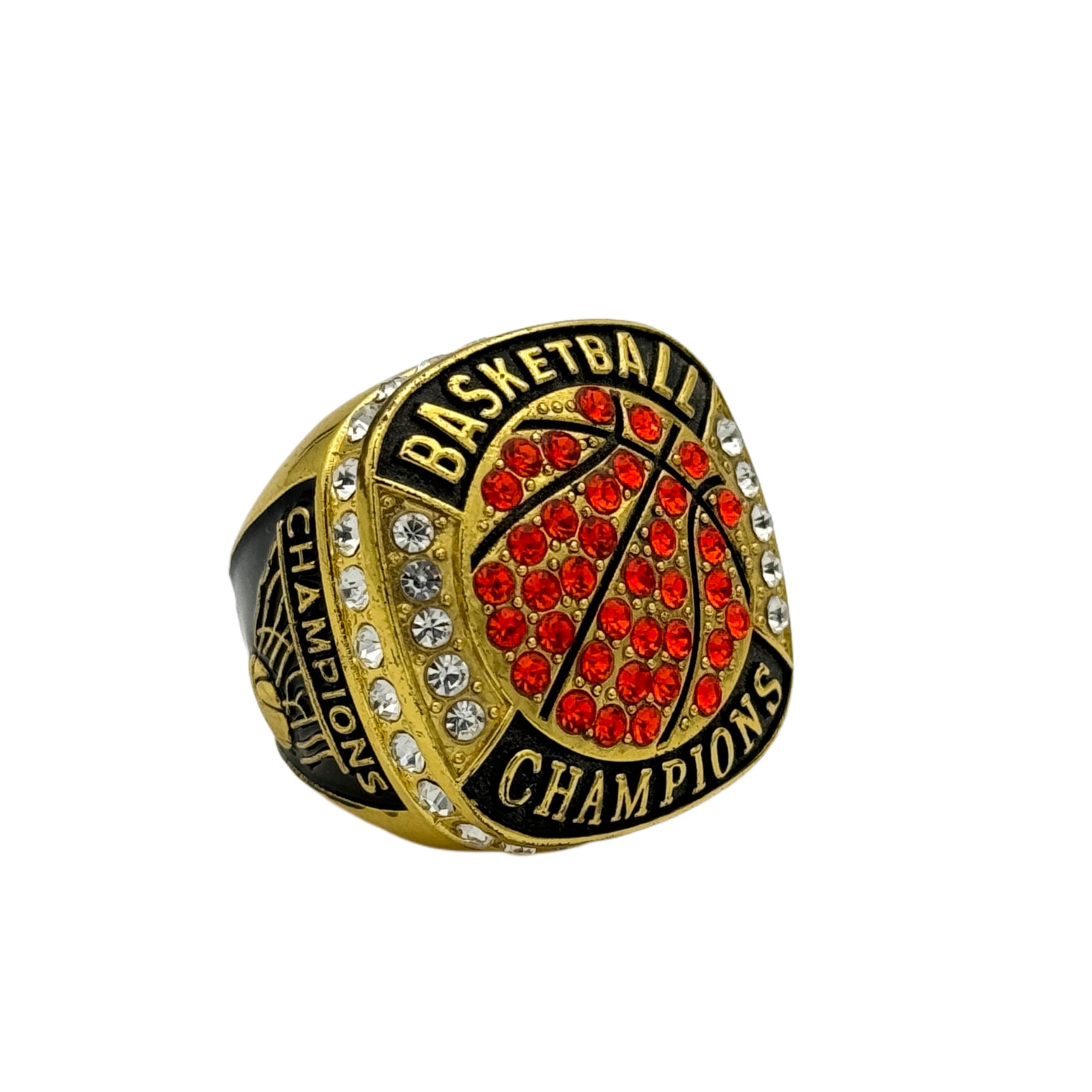 Discount Sports Rings Basketball Championship Rings/Player Awards, Assorted Colors and Gemstones