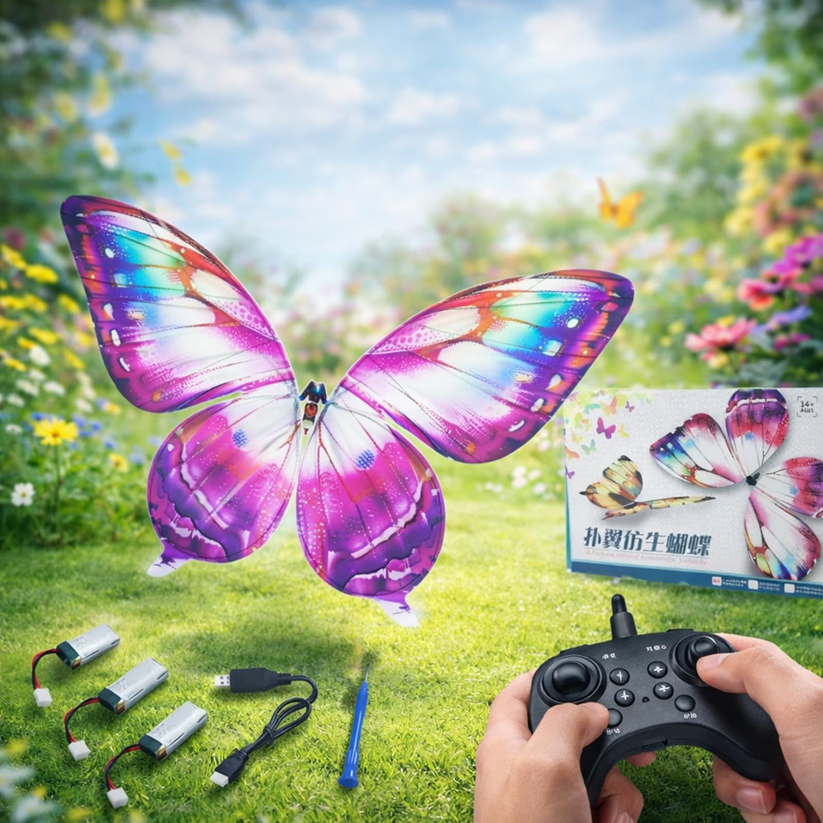 Amazon.com: RC Bionic Butterfly Sensor-Assisted ornithopter Drone