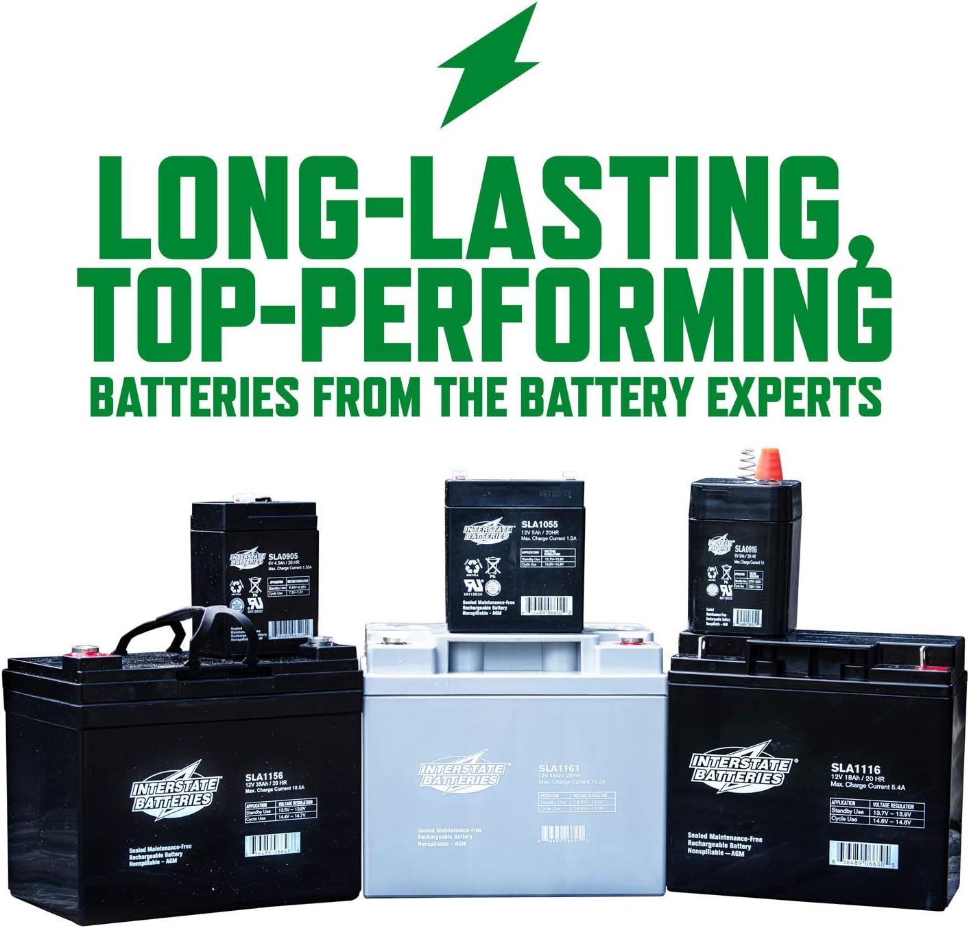 Interstate Batteries Power Patrol 6V 4Ah Fire & Security Battery (FAS0905) Sealed Lead Acid Rechargeable SLA AGM (F1 Terminal) Fire Alarms, Security Systems : Health & Household