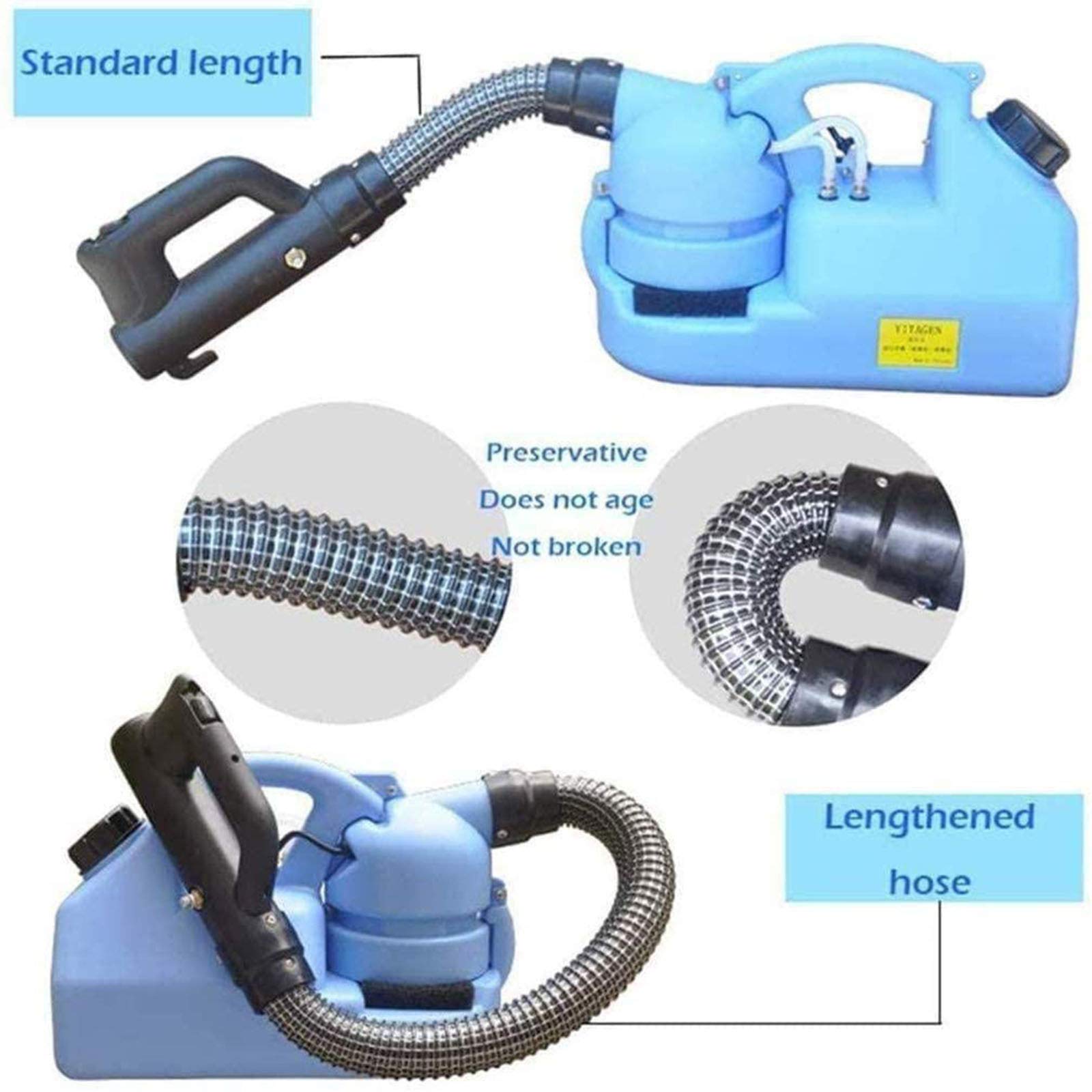 Nebulizzatori per Sanificazione, Nebulizzatore Acqua Portatile, Nebulizzatore Giardino, Forniture per La Disinfezione di Aziende Agricole Scolastiche Ospedaliere