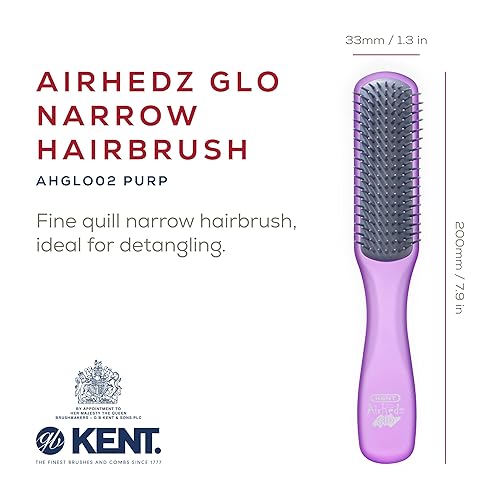 Miniatura 10 de Kent Airhedz Glo - Cepillo para cabello corto