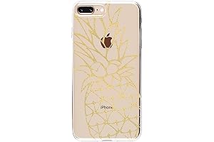 Casely iPhone 7 Plus Pineapple Clear Case