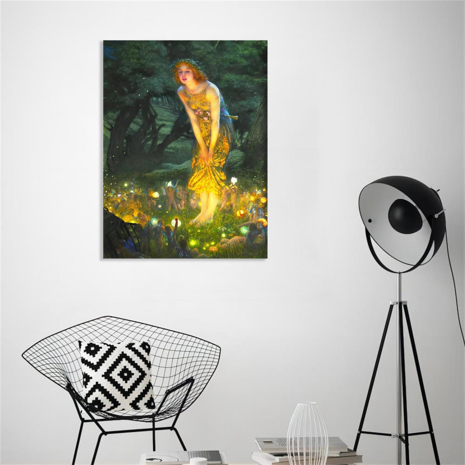 Amazon.com: SDYJ6GSW Fairy Painting Neoclassical Art Nouveau Print