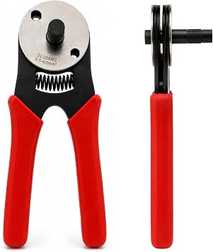 ABN Deutsch Closed-Barrel D-Sub Crimper 12-20 AWG with Ratcheting Action
