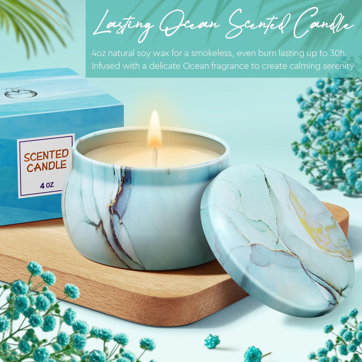 Valentines Day Gifts for Her Women Wife Mom Girlfriend Daughter, Relaxing Self Care Package Get Well Spa Gift Basket for Woman, Happy Birthday Gifts for Women Mom Grandma Best Friend Sister Her - Image 6