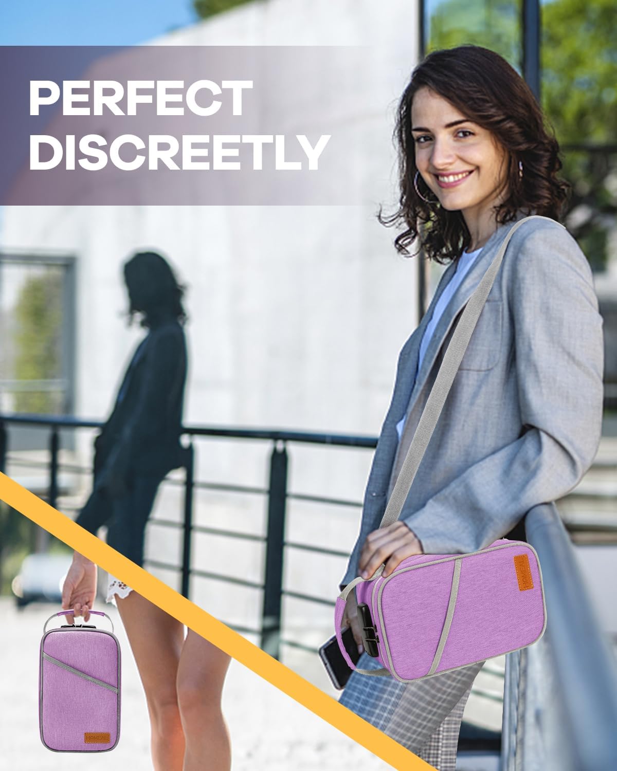 HOMEAL Smell Proof Bag 3Pack Gift for Men Women