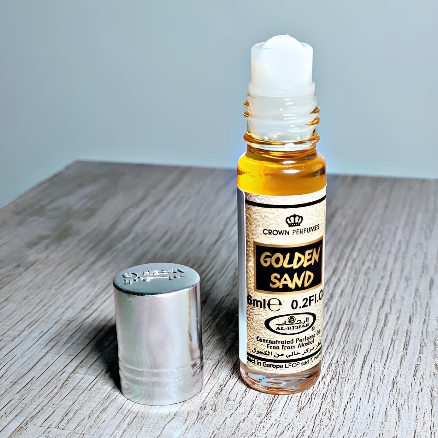 Golden Sand 6 ml zapach perfum – Al Rehab Misk olejek perfumowany dla mężczyzn i kobiet, piżmo