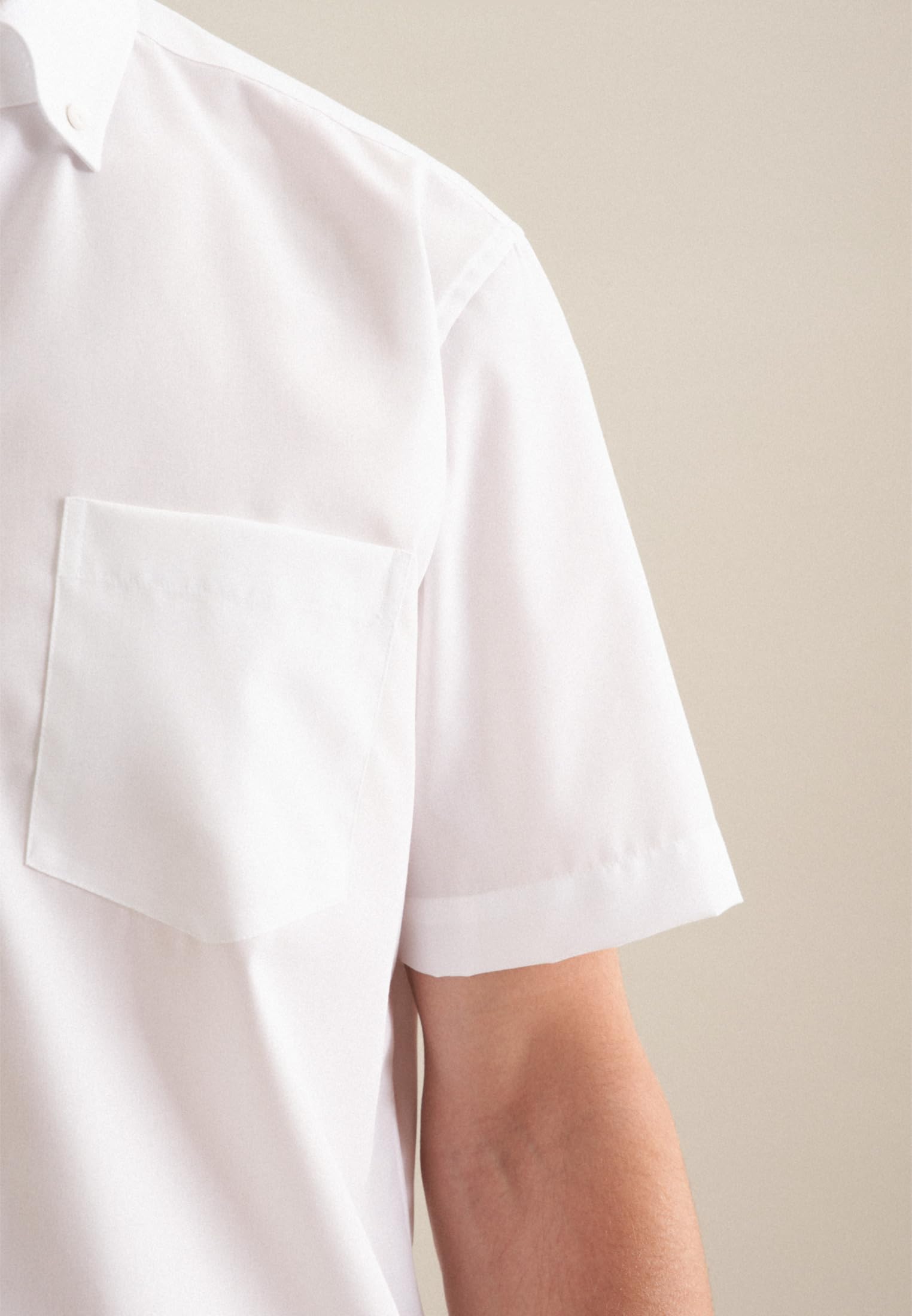 Seidensticker Herren Mens Regular Shortsleeve Business Hemd – Bild 7