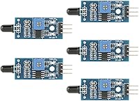 Vista 1 de Módulo de sensor de llama IR, sensor de detección de incendios, módulo de relé de detección de llama para detectar llama, módulo de sensor IR