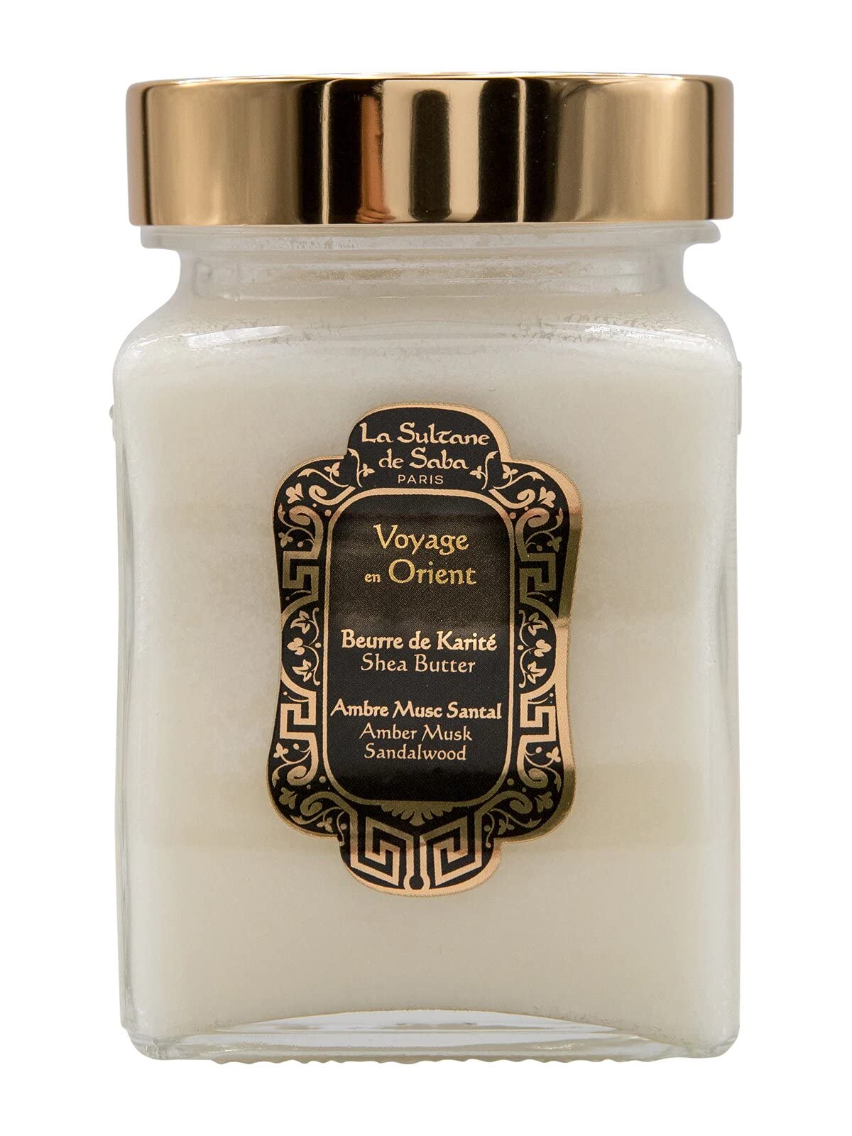 La Sultane de Saba - Beurre de Karité Ambre, Musc, Santal - Voyage en Orient 300Gr