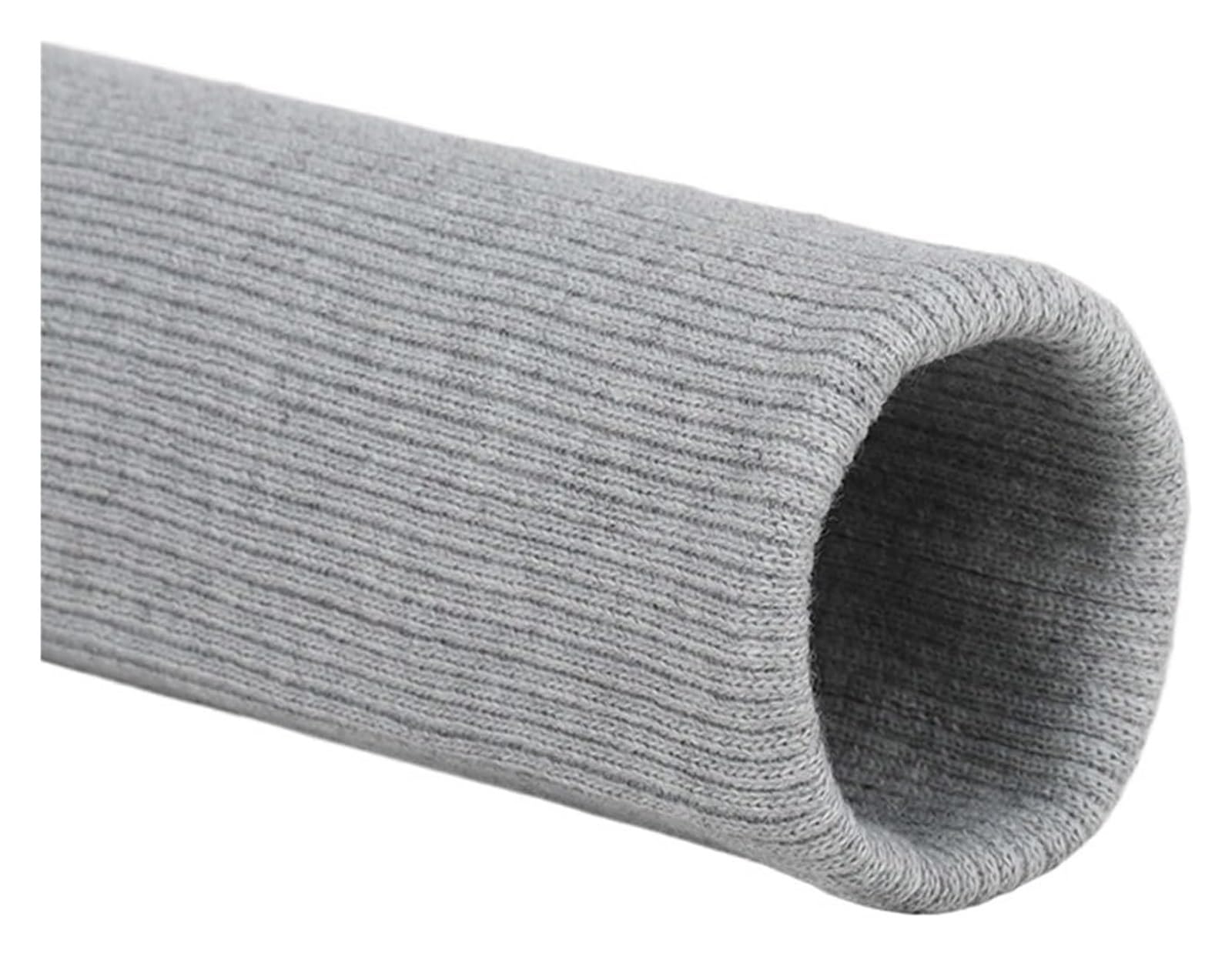 Rib Knit Cuff, Knitted Ribbed Elastic Cotton Cuffs for Jacket Sleeves Sewing Supplies Multicolor(Antique Silver)