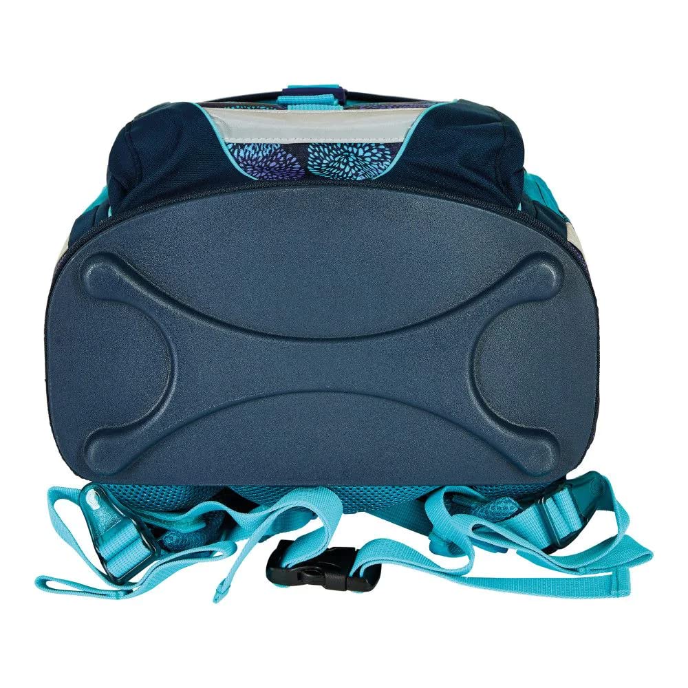 Herlitz® Schulrucksack Filolight Plus Jungen Schulranzen Rückentasche | Volumen 16L | Herren Damen Unisex Sport | Für Schüler Student | Inklusive Beutel und Federmappe | Flower Owl, multicoloured,