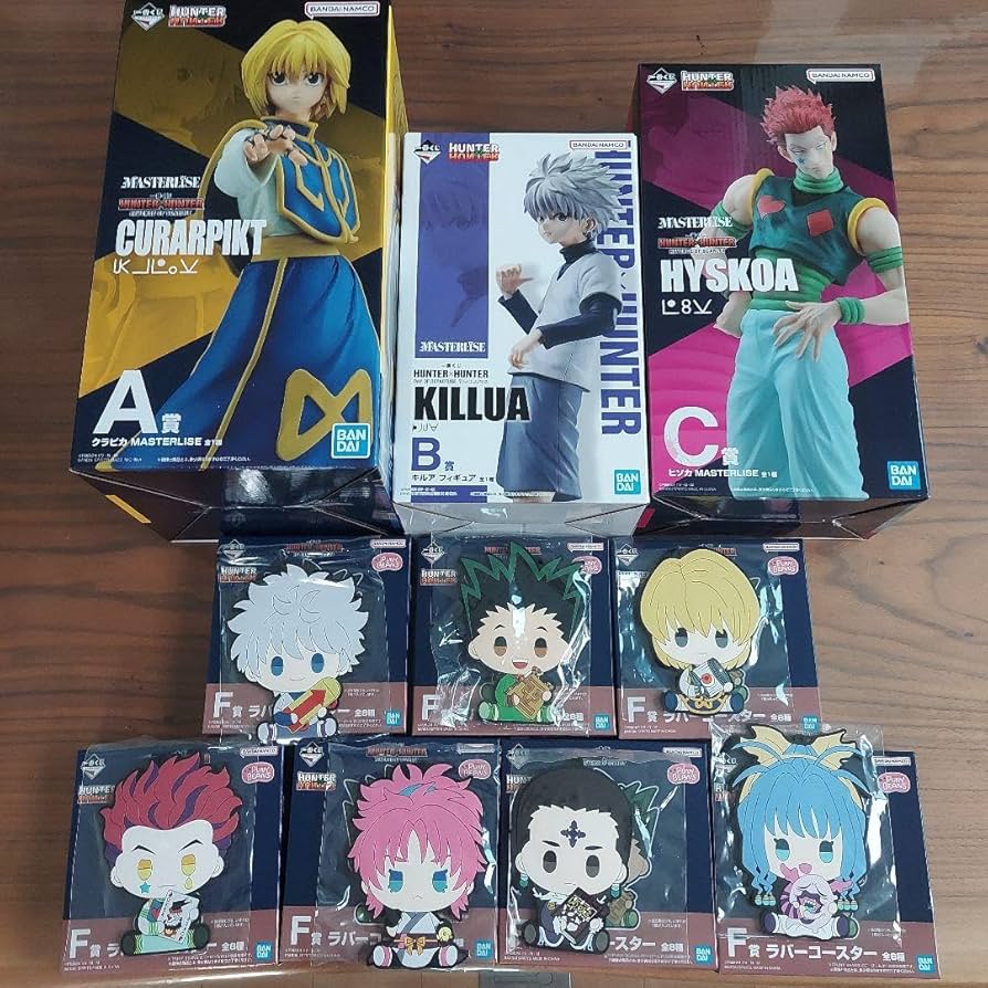 ハンターハンターHUNTERXHUNTER一番くじa賞c賞セット ハンターハンター 一番くじ A賞 B賞 C賞 セット