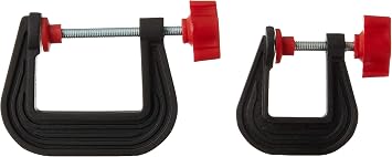 Olson Saw 37-230 Set of Both Large and Small Plastic C-Clamps