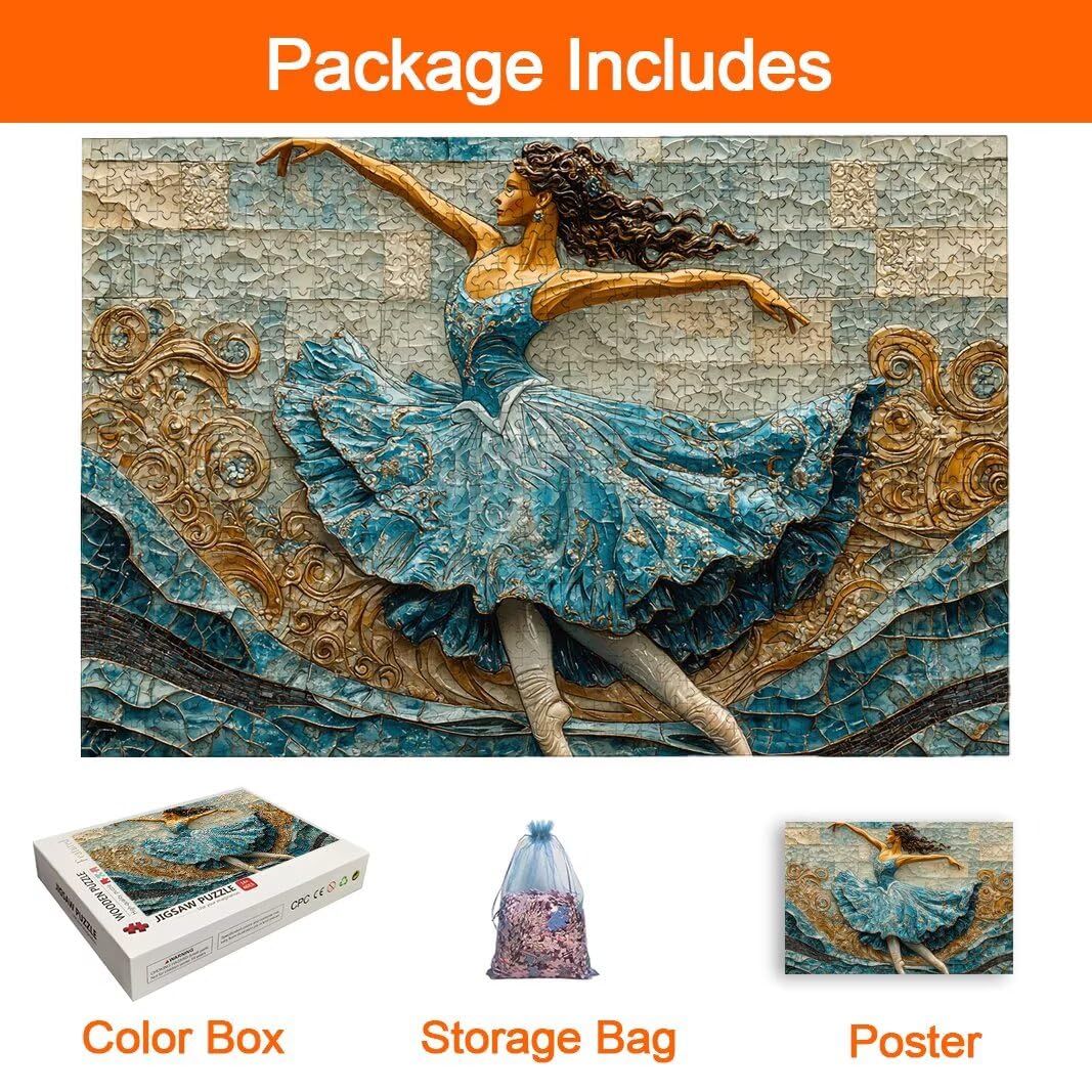 Puzzle Ballerini, Puzzle 5000 Pezzi Adulti per Decor, Regalo Donna -8556