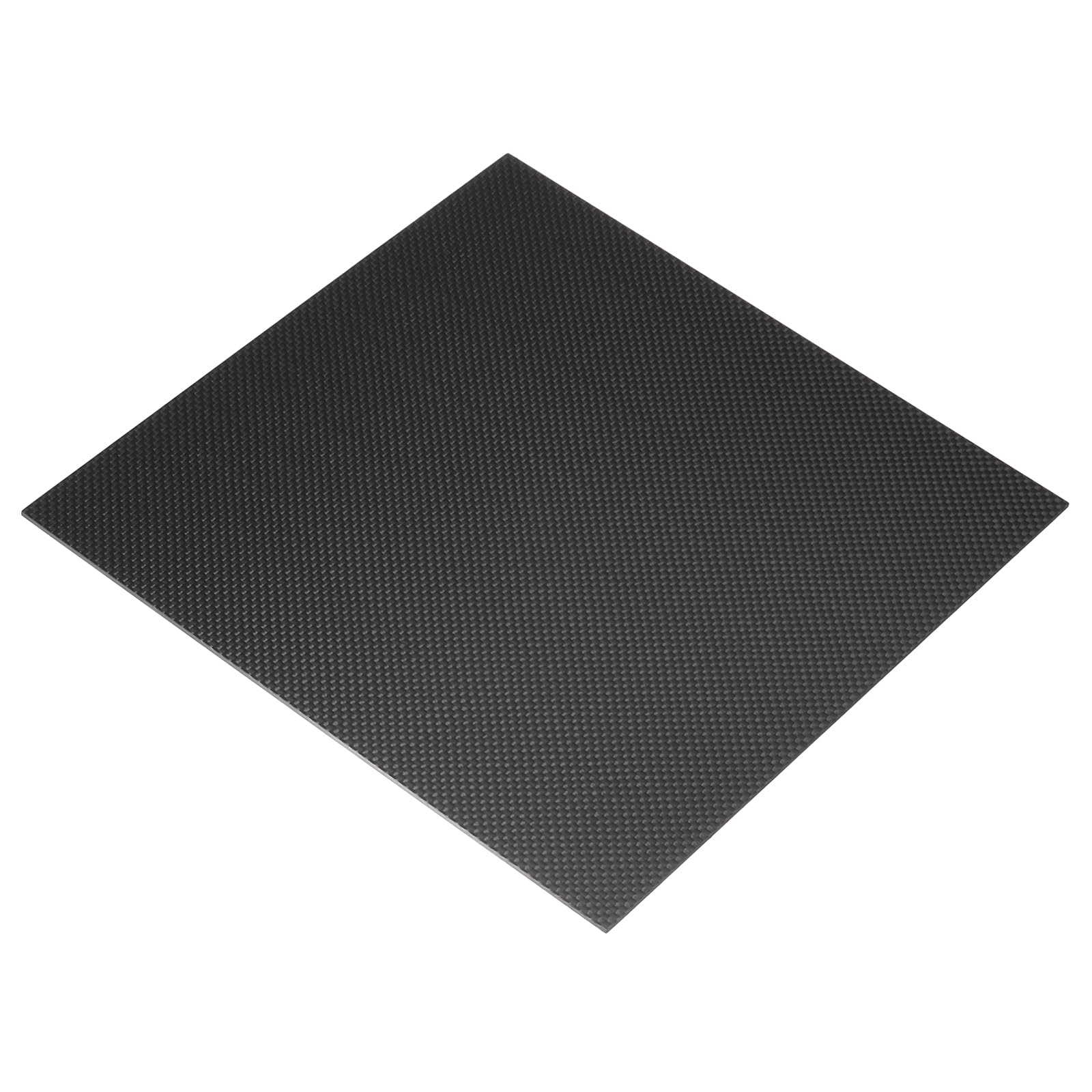 QUARKZMAN Lastra In fibre Di Carbonio 3K Pannello Fogli 240 x 240 x 2mm Lastra In fibre Di Carbonio Laminato Lucido Tessuto Liscio Pannello Fogli Flessibile Per Aeromodelli Modellini Auto
