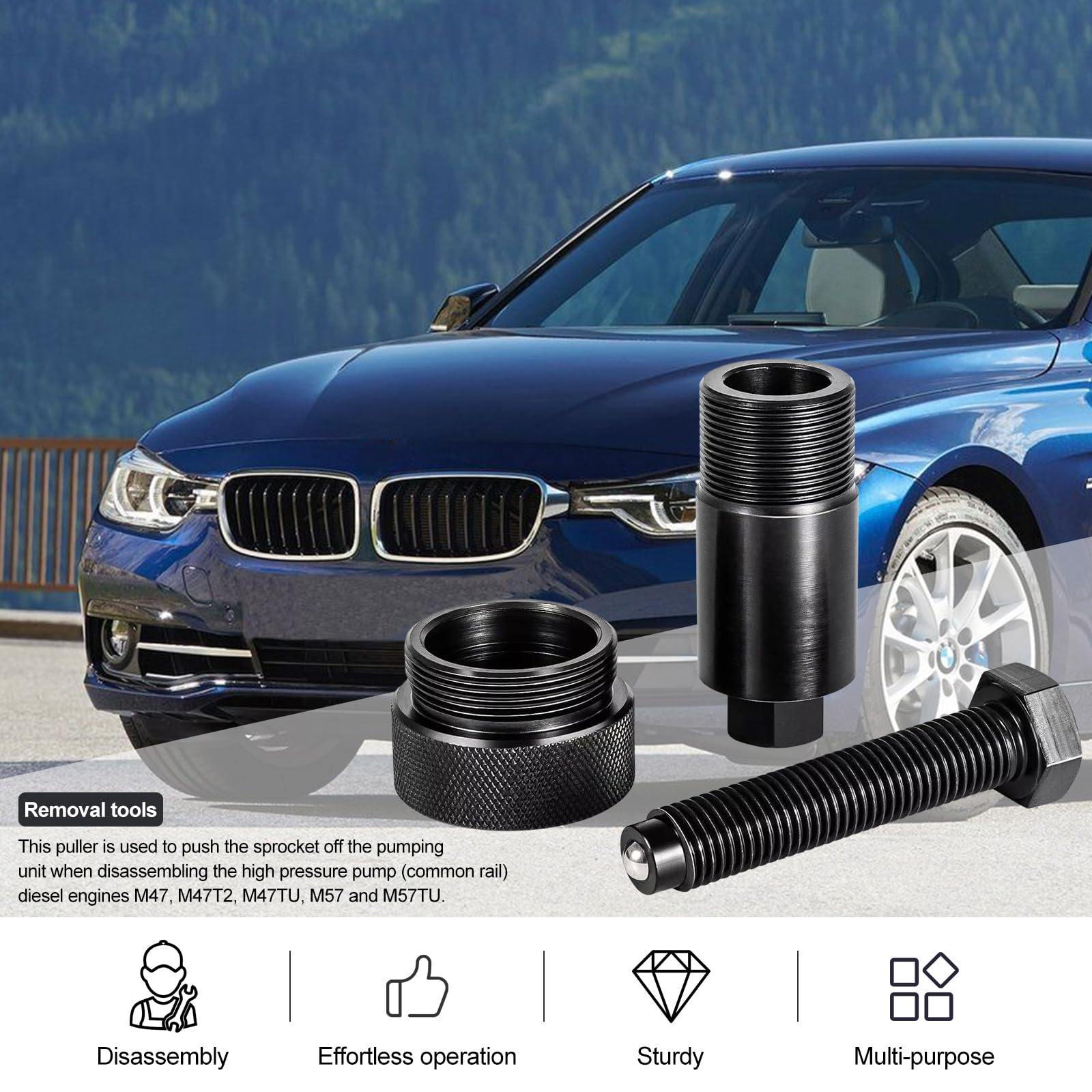 VOBOR pompe et injection pour moteur diesel, outil de montage E38 E39 E46 E53 E60 E61