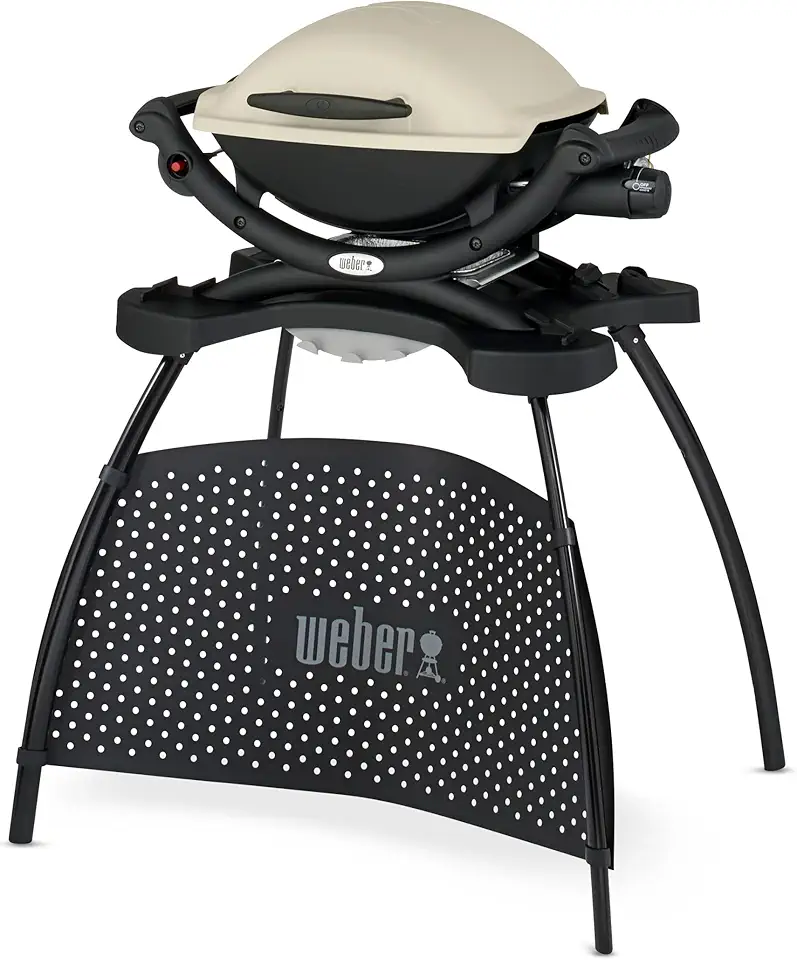 BBQ, planchas & accessoires terrasse 2026 : 50 indispensables pour l'été Weber Q 1000 Titan Barbecue Kettle Gaz 2600 W Noir, Blanc