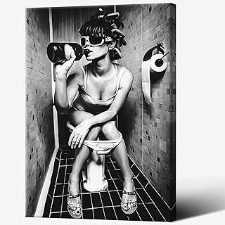 WBSTGUE Black and White Bathroom Wall Art Modern Photography Poster Sexy...