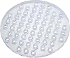 WENKO 2005575100 Sink mat Kristall Transparent - Extra Strong, Round, Plastic, 31 x 1 x 31 cm, Transparent