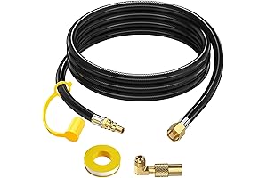 7 FT RV Quick Connect Propane Hose for Endless BBQ Adventures