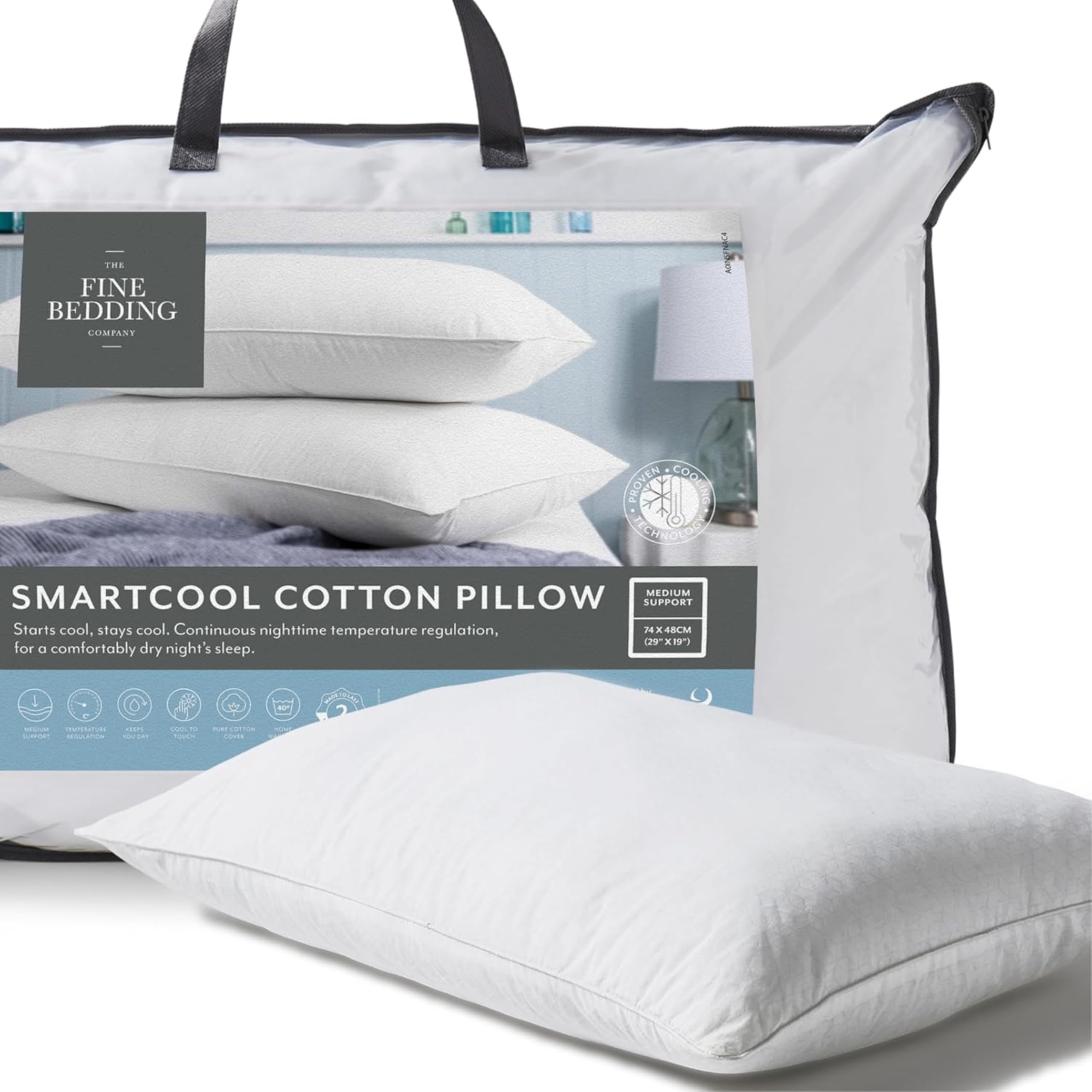 The Fine Bedding Company Smart Temperature Pillow