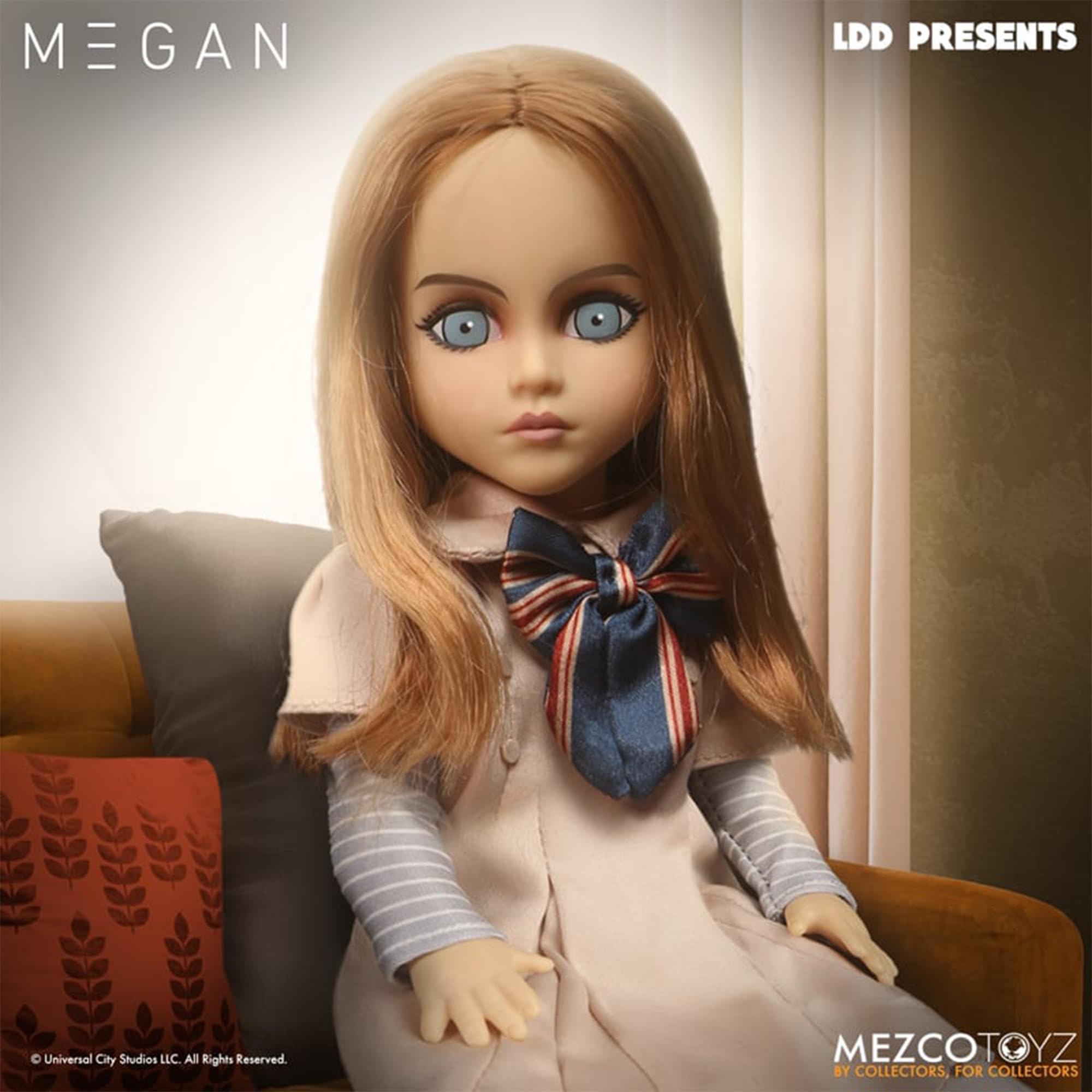 Mezco Living Dead Dolls presenta M3GAN bambola 25,4 cm