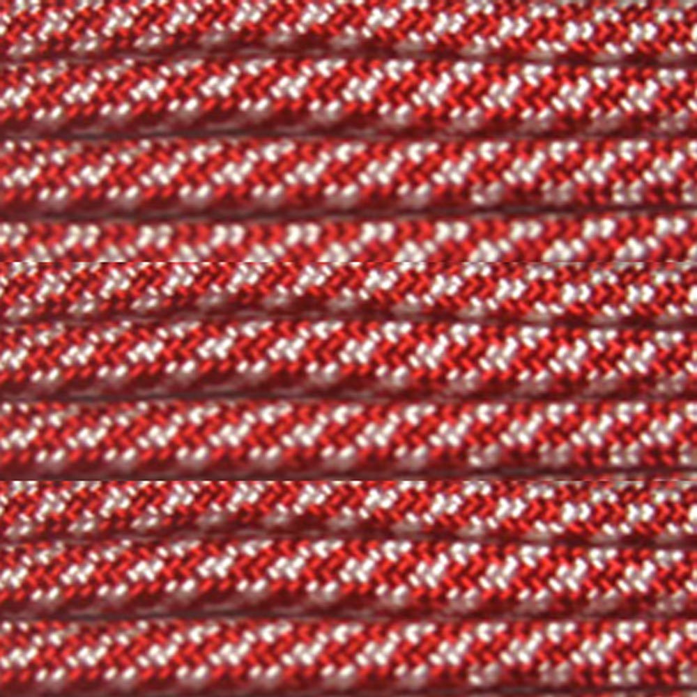 PARACORD PLANET 100 Feet Nylon 550lb Type III 7 Strand Paracord Red & White Camo โ image 1