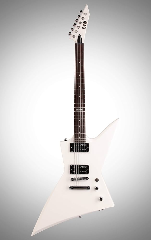 ESP LTD EX-50 Electric Guitar Snow White : Amazon.in: Musical