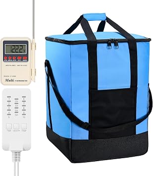 New Generation Bed Bug Heater with Thermometer & Timer, Non-Chemical, Safe for Humans & Pets, Ideal for Home RV & Travel, HBBH-01