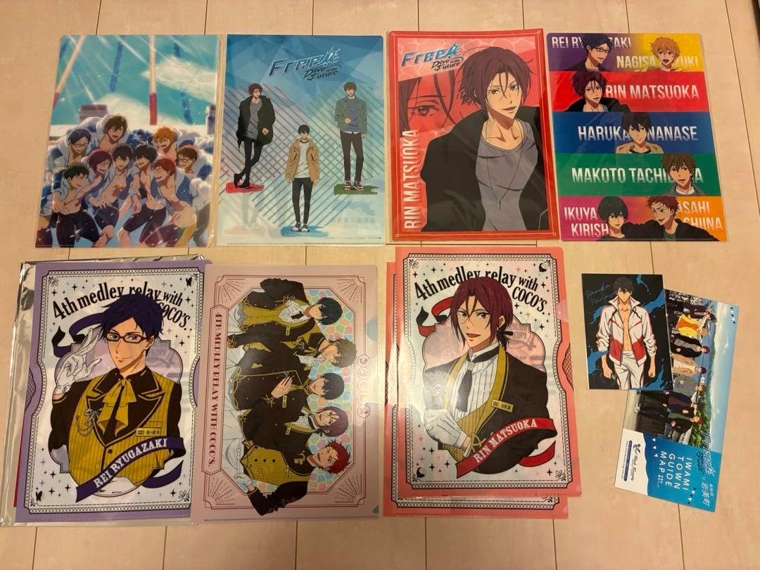 Free クリアファイル 入場特典 10点セット 劇場版 Free!-the