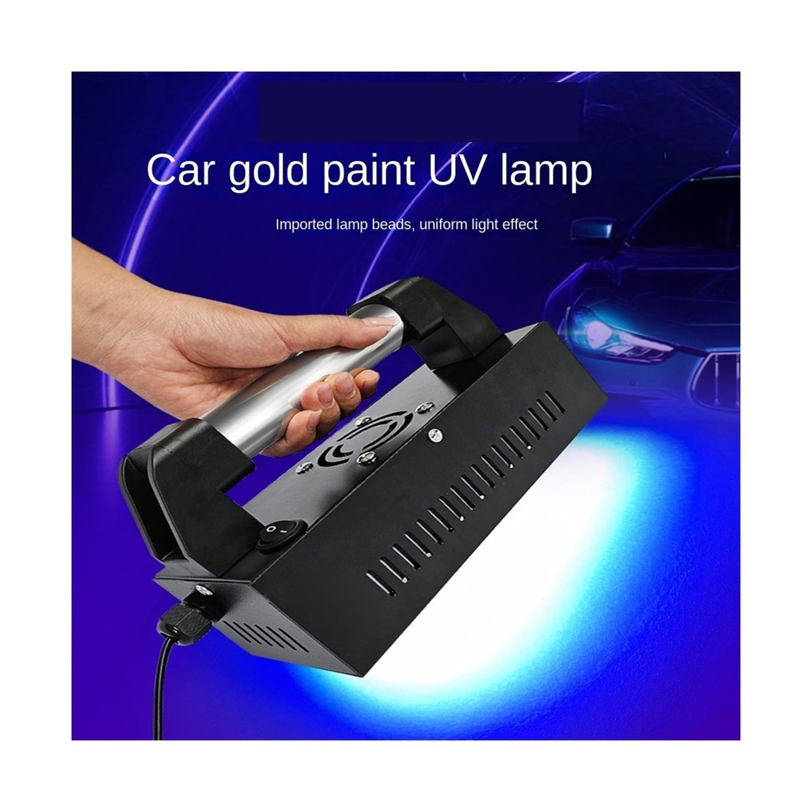 lámpara de curado UV, Lámpara De Reparación Chapa Automóvil, Masilla, Curado Con Luz Uv, Pintura For Hornear, En Aerosol, Ultravioleta For Coche(395nm)